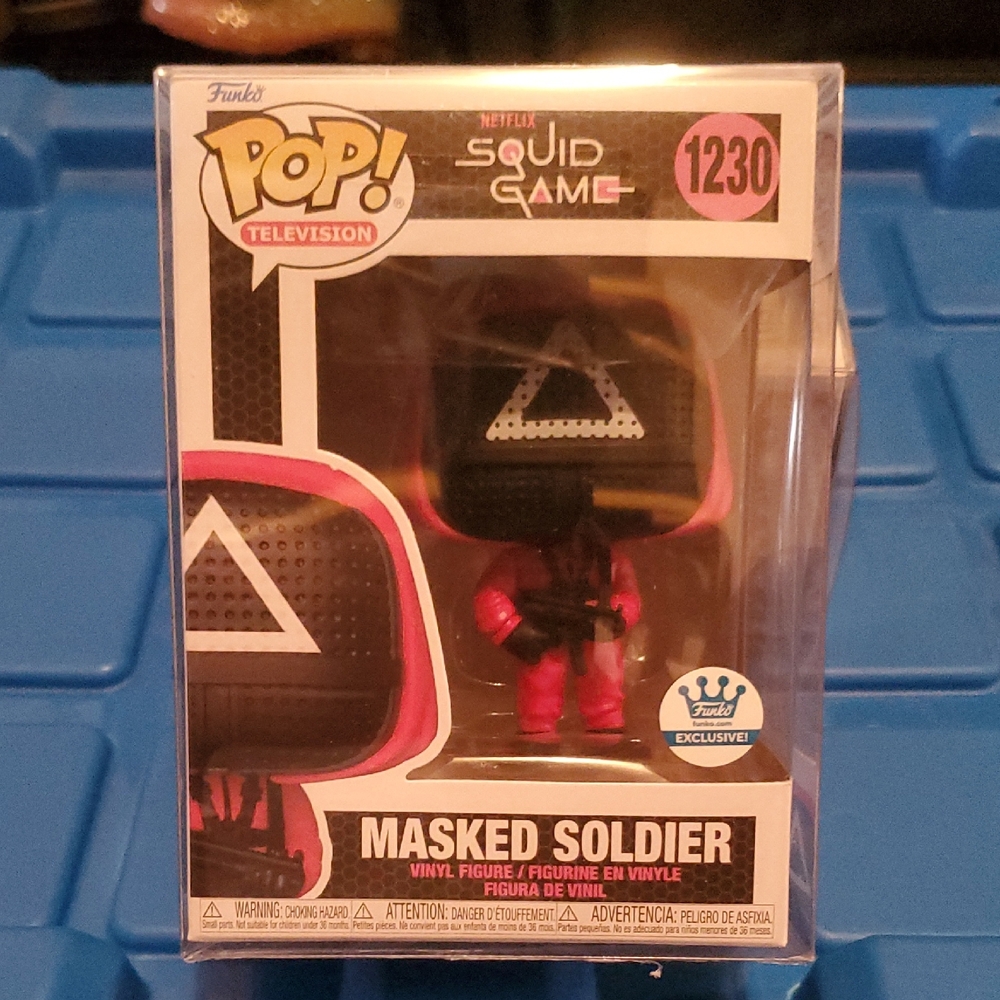 Netflix Squid Game Masked Soldier #1230 Funko Pop Exclusive